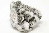 4.8" Quartz and Chalcopyrite Crystal Association - Peru - #195645-1